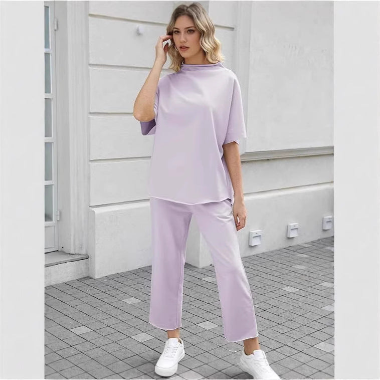 Damen Lounge Set Baumwoll gemütlich
