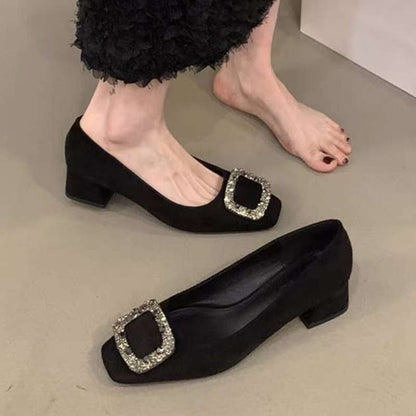 Ballerinas Damen Glitzer Schuhe Elegant Spitze