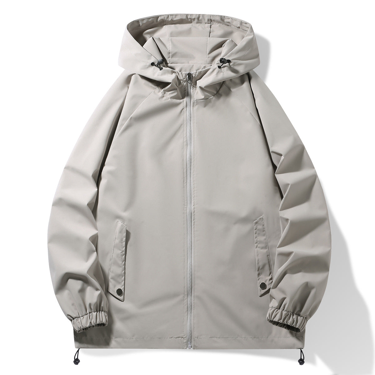 Herren Funktionsjacke Wasserdicht mit Kapuze und Elastik