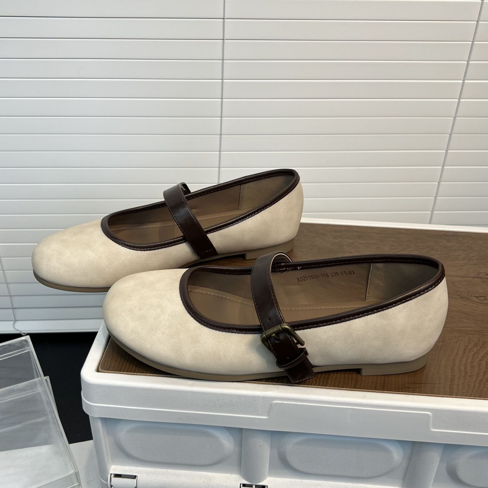 Damen Ballerinas Bequem Ergonomisch Riemen Schuhe - BerlinGlamour