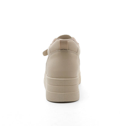 Damen Plateau Sneaker Bequem Atmungsaktiv Rutschfest