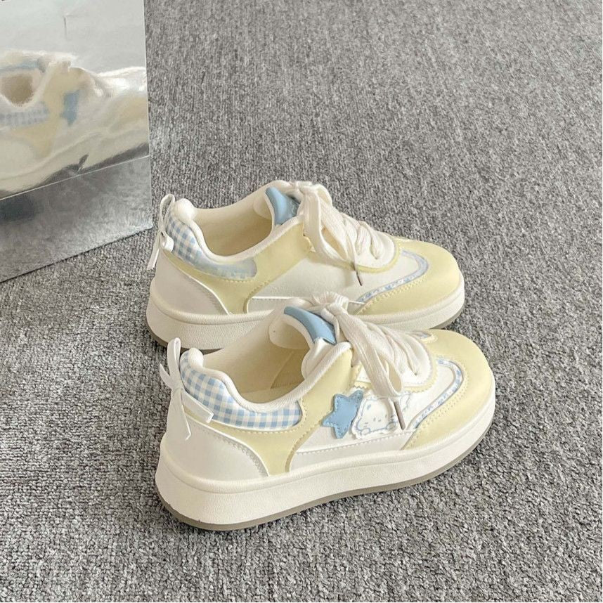 Damen Sneaker Trendig Bequem Designer Schuhe