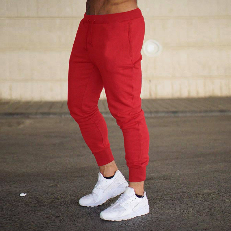 Herren Jogginghose Atmungsaktiv Sportlich Schwarz