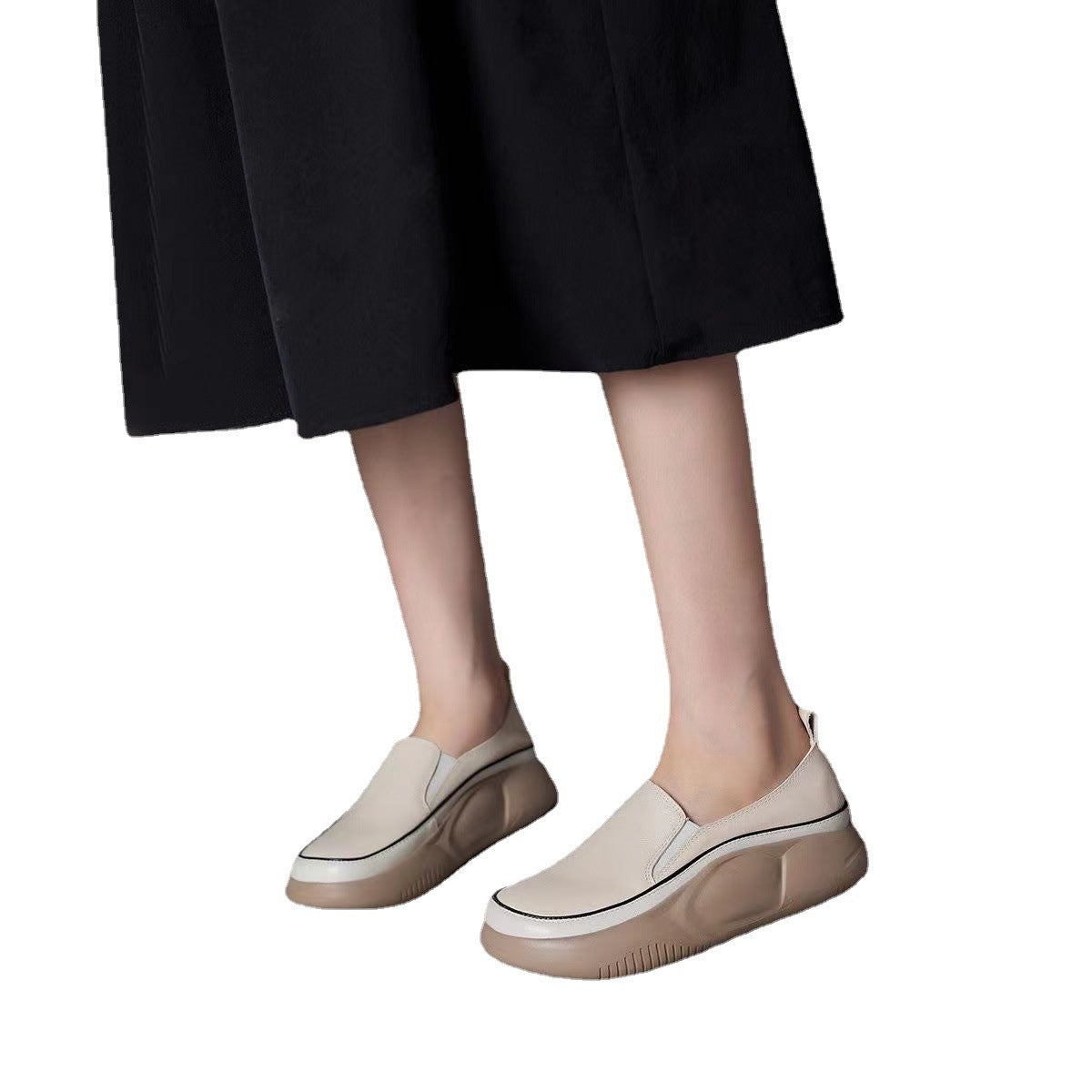 Damen Sneaker Slip-On Bequem Ergonomisch