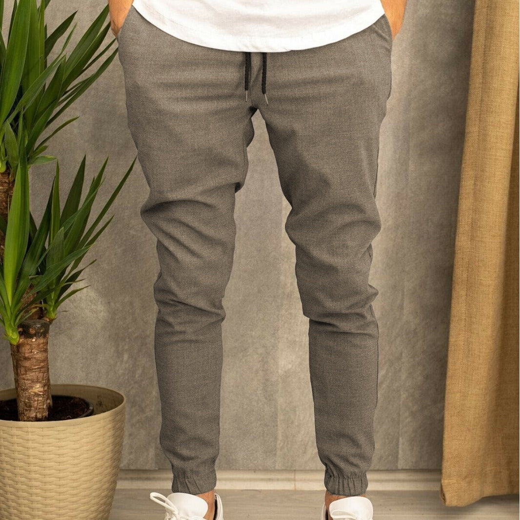 Herren Sport hose Bequem Elastisch Mit Taschen - BerlinGlamour