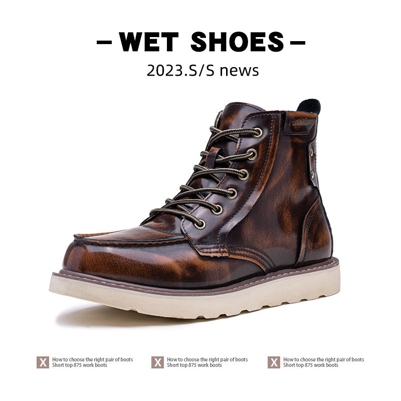 Stiefel Damen Arbeitsstiefel Robust Rutschfest