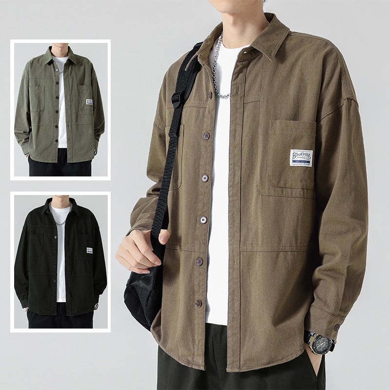 Herren Utility-Jacke Lässig Urban Modern - BerlinGlamour