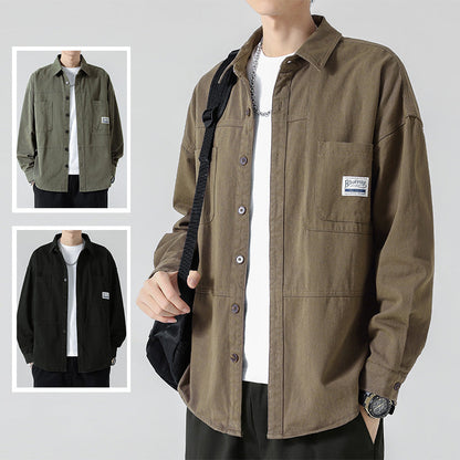 Herren Utility-Jacke Lässig Urban Modern - BerlinGlamour