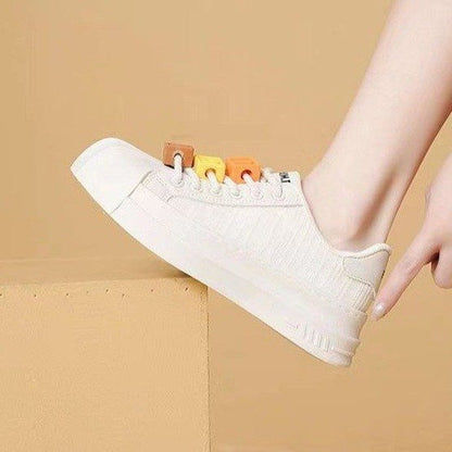 Damen Sneaker Weich Bequem Gummizug Sneakers Damen Schuhe