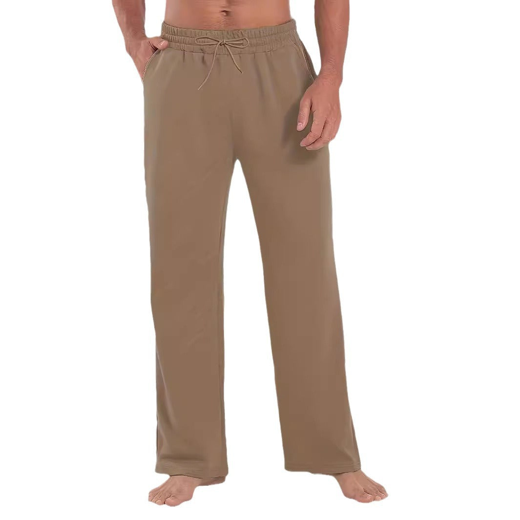 Bequeme Herrenhose Freizeit mit verstellbarem Bund und Seitentaschen