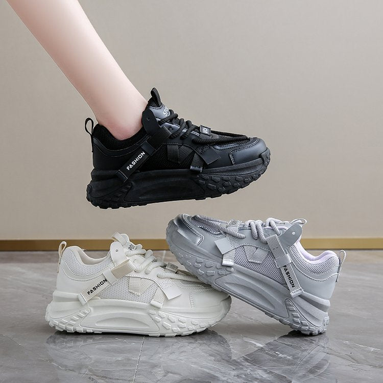 Damen Sneaker Sportlich Mesh Leicht Luftig