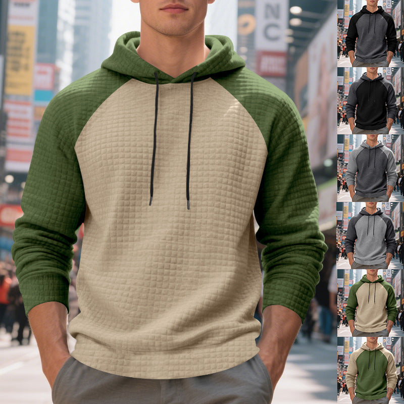Herren Sweatshirt Raglan mit Taschen Modern Sportlich - BerlinGlamour