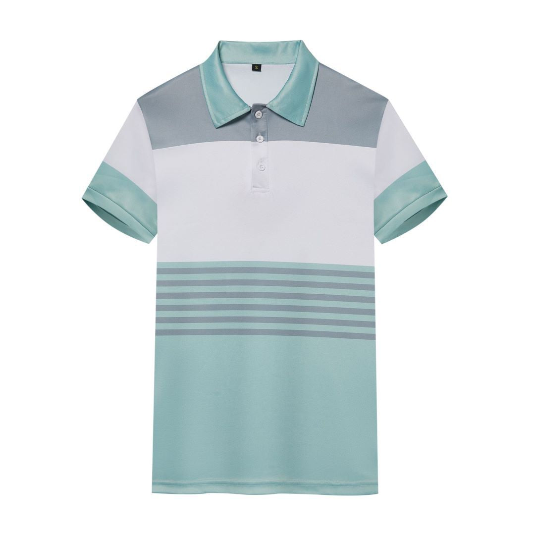 Herren Poloshirt Elegantes Kurzarm-Shirt