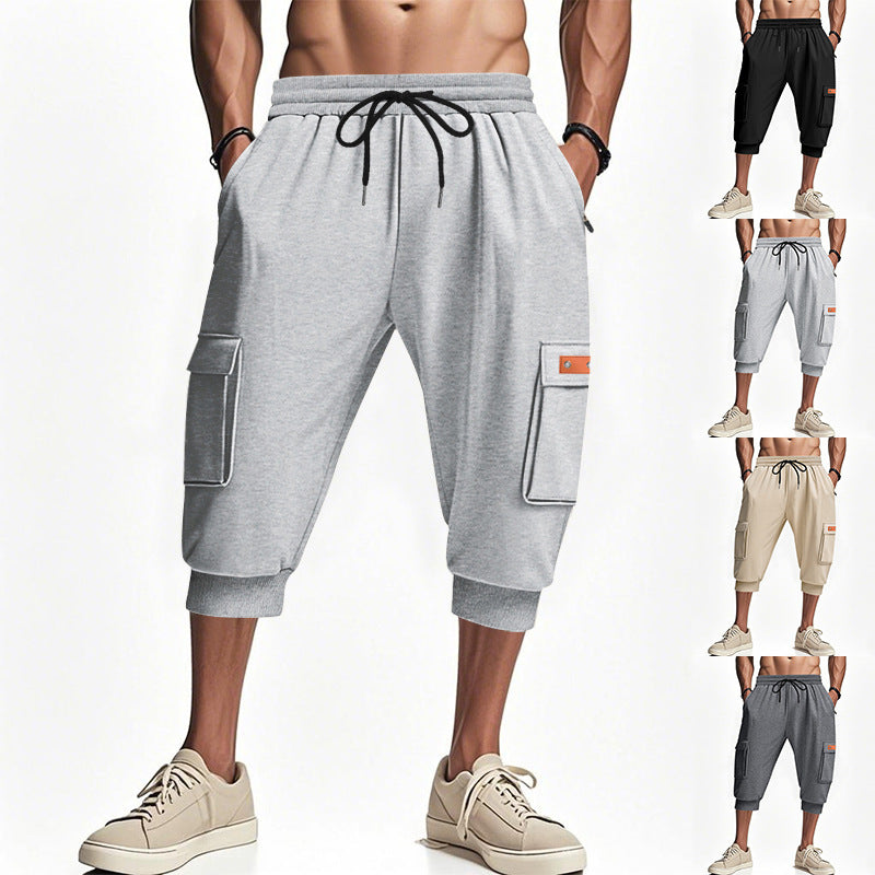 Herren Cargo Shorts Sportlich Elastisch Mit Vielen Taschen - BerlinGlamour