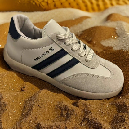 Damen Laufschuhe Flexibel Bequem Weiß