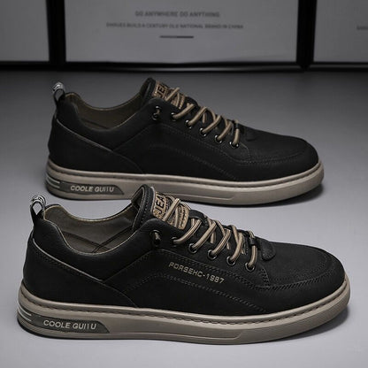 Damen Sneaker Modisch Kunstleder Weich mit Dämpfung