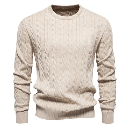 Herren Strickpullover Gemustert Modern Style
