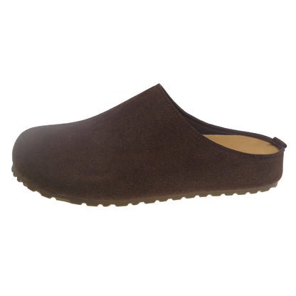 Damen Clogs Wildleder Bequem Ergonomisch