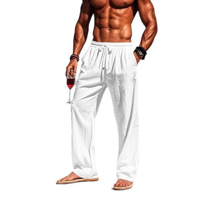 Herren Strandhose Lässig Elastisch Mit Taschen