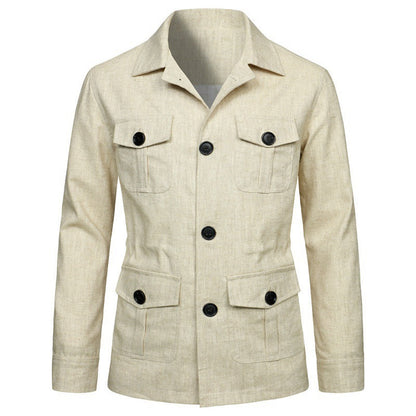 Herren Outdoor-Jacke mit vielen Taschen