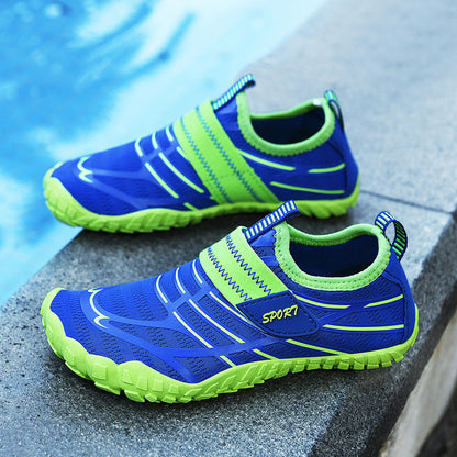 Damen Badeschuhe Sportlich Bequem Sommer