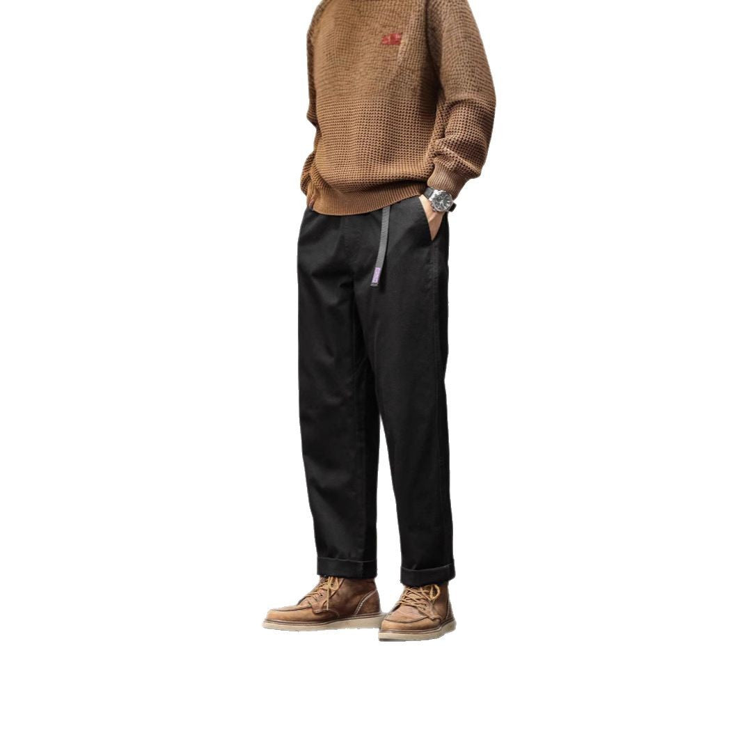 Herren Chino-Hose Relaxed Fit mit Taschen Bequem