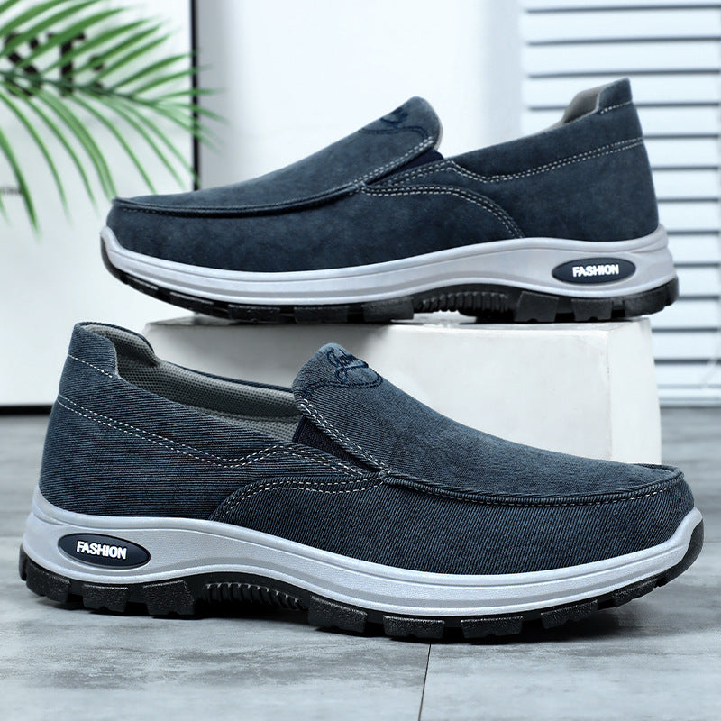 Damen Slipper Bequem Elastisch Lässig