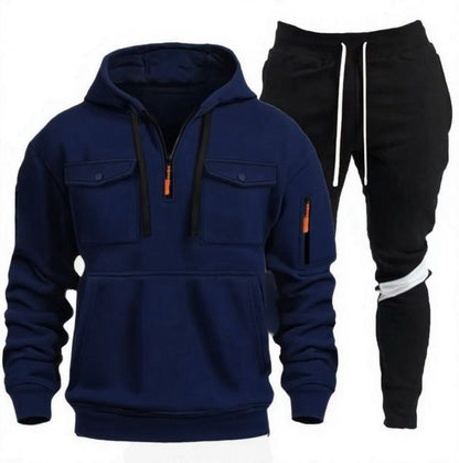 Herren Kapuzenjacke Sportlich mit Sporthose