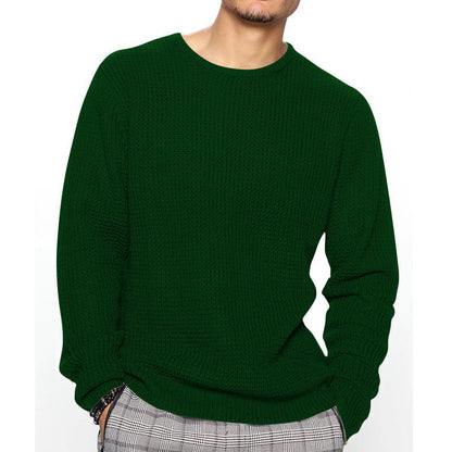 Herren Grobstrickpullover mit modernem Schnitt und kuscheligem Innenfutter BerlinGlamour.