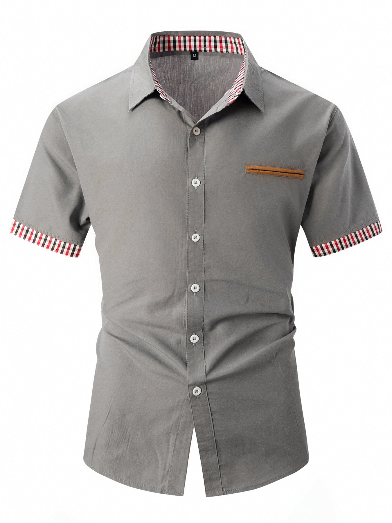 Herren Kurzarmhemd Modern Trendig Berlin Style