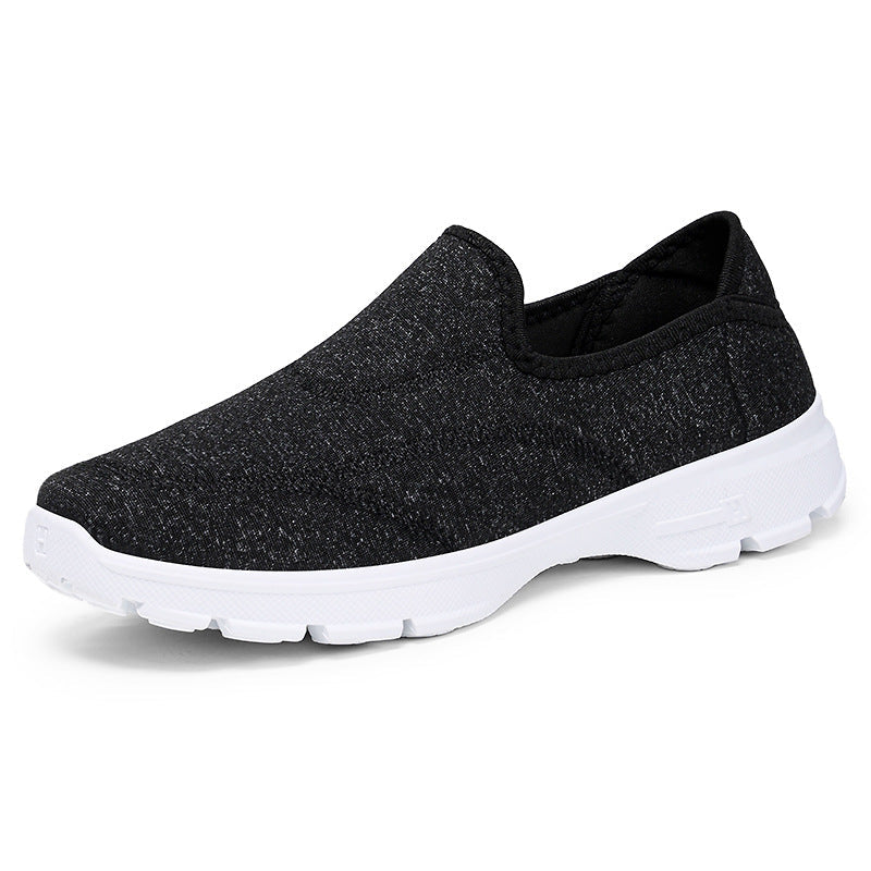 Damen Slip-On Schuhe Bequem Atmungsaktiv Elastisch