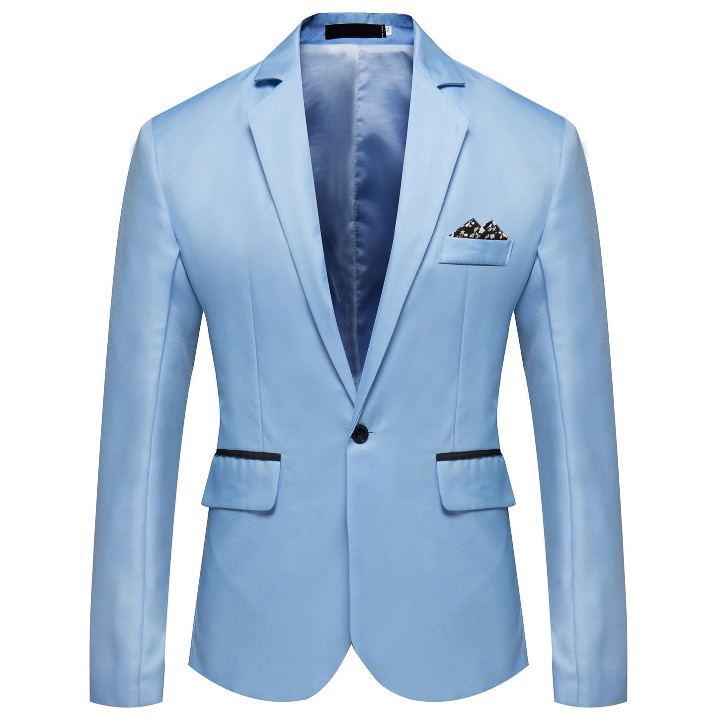 Herren Anzugjacke Modern Elegant Satiniert
