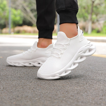 Damen Sneaker Atmungsaktiv Komfortabel Laufschuhe mit Dämpfung
