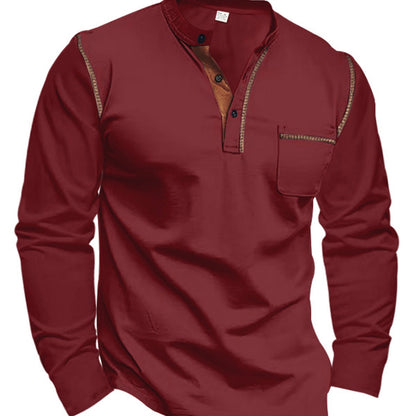 Herren Langarmshirt Klassisch Berlin Style