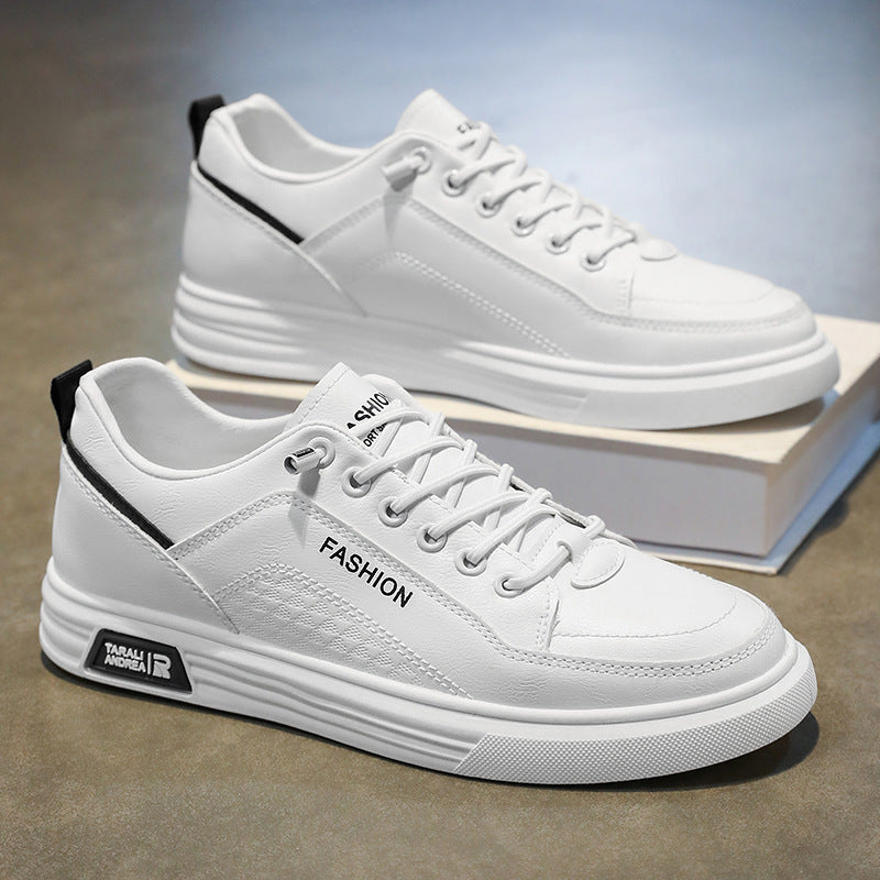 Damen Sneaker Sportlich Leder Weich mit Dämpfung