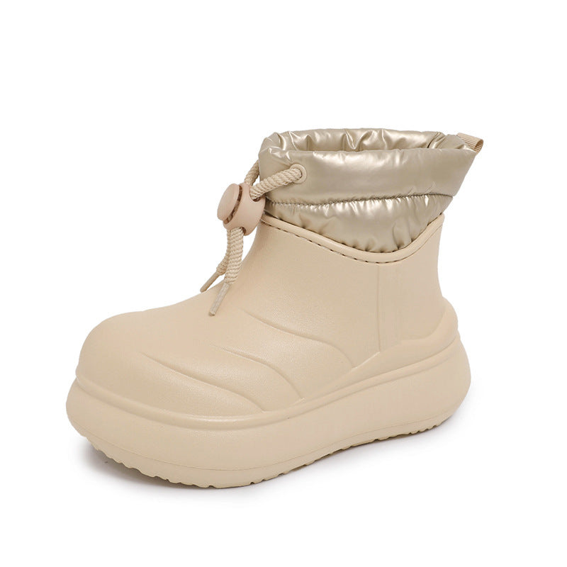 Damen Winterstiefel Warm Wasserdicht Mit Weichem Innenfutter