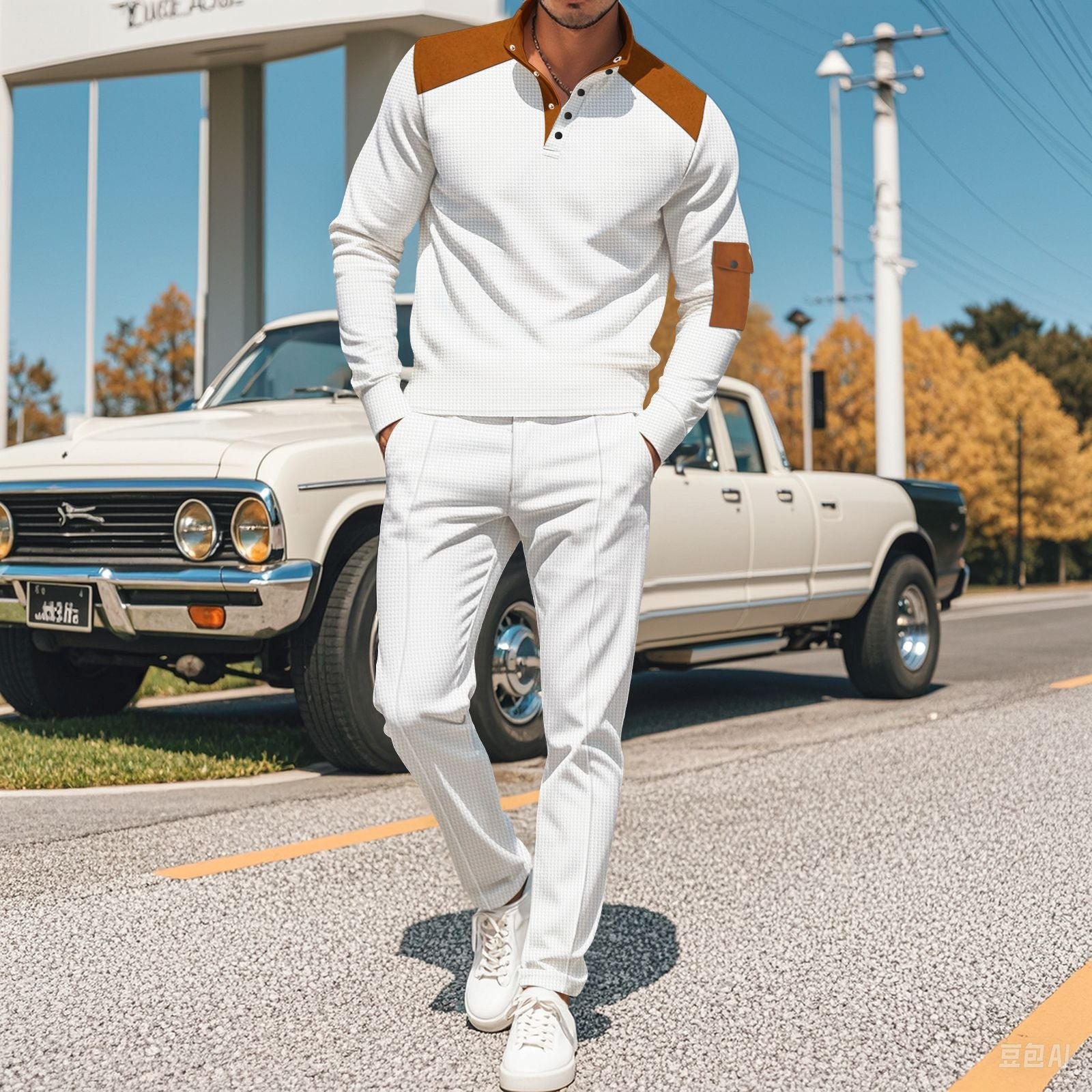 Herren Sportset Funktionell Strukturiert Modern - BerlinGlamour