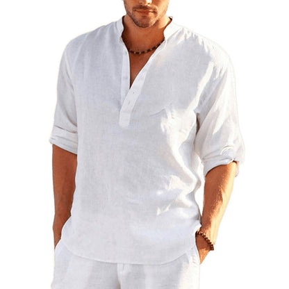 Herren Hemd Elegant Floral Gestickt Modern Slimfit