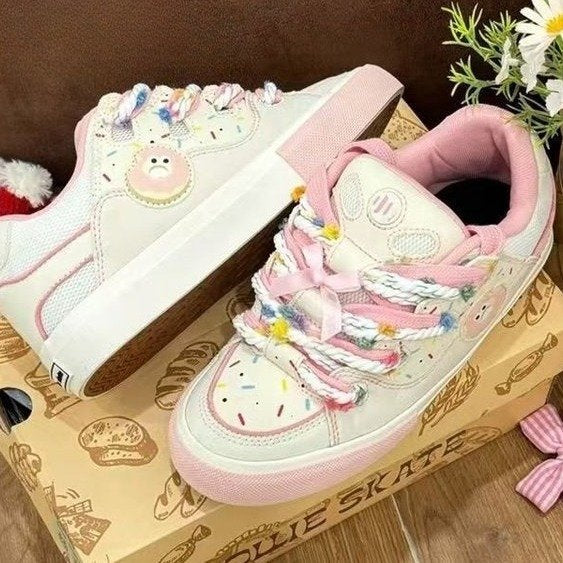 Damen Sneaker Bunt Farben Komfort