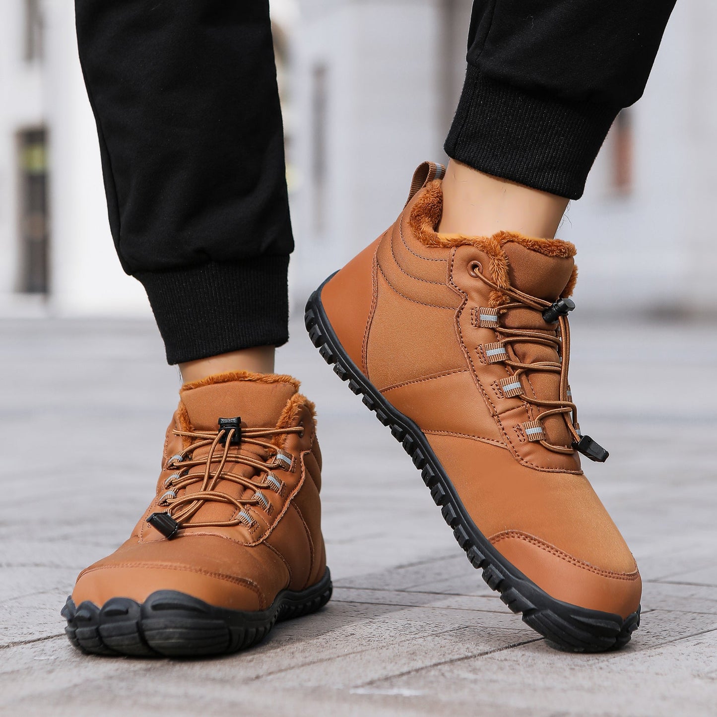 Damen Winterstiefel Warm Atmungsaktiv Rutschfest