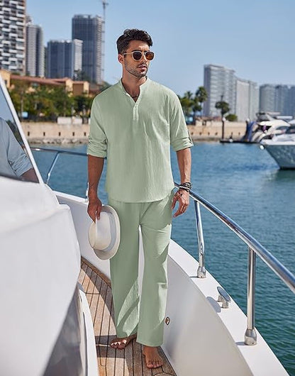 Herren Lounge Set Bequem Relaxed Fit Casual