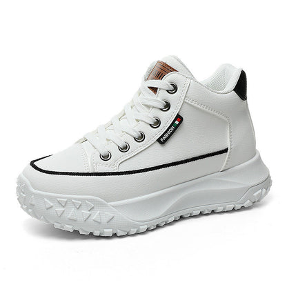 Damen Sneaker High-Top Sportlich Komfortabel Rutschfest