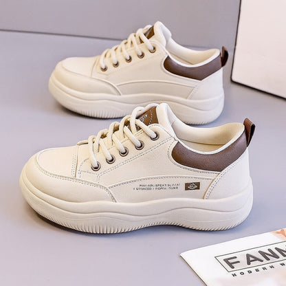 Damen Sneaker Sportlich Premium Leder Bequem - BerlinGlamour
