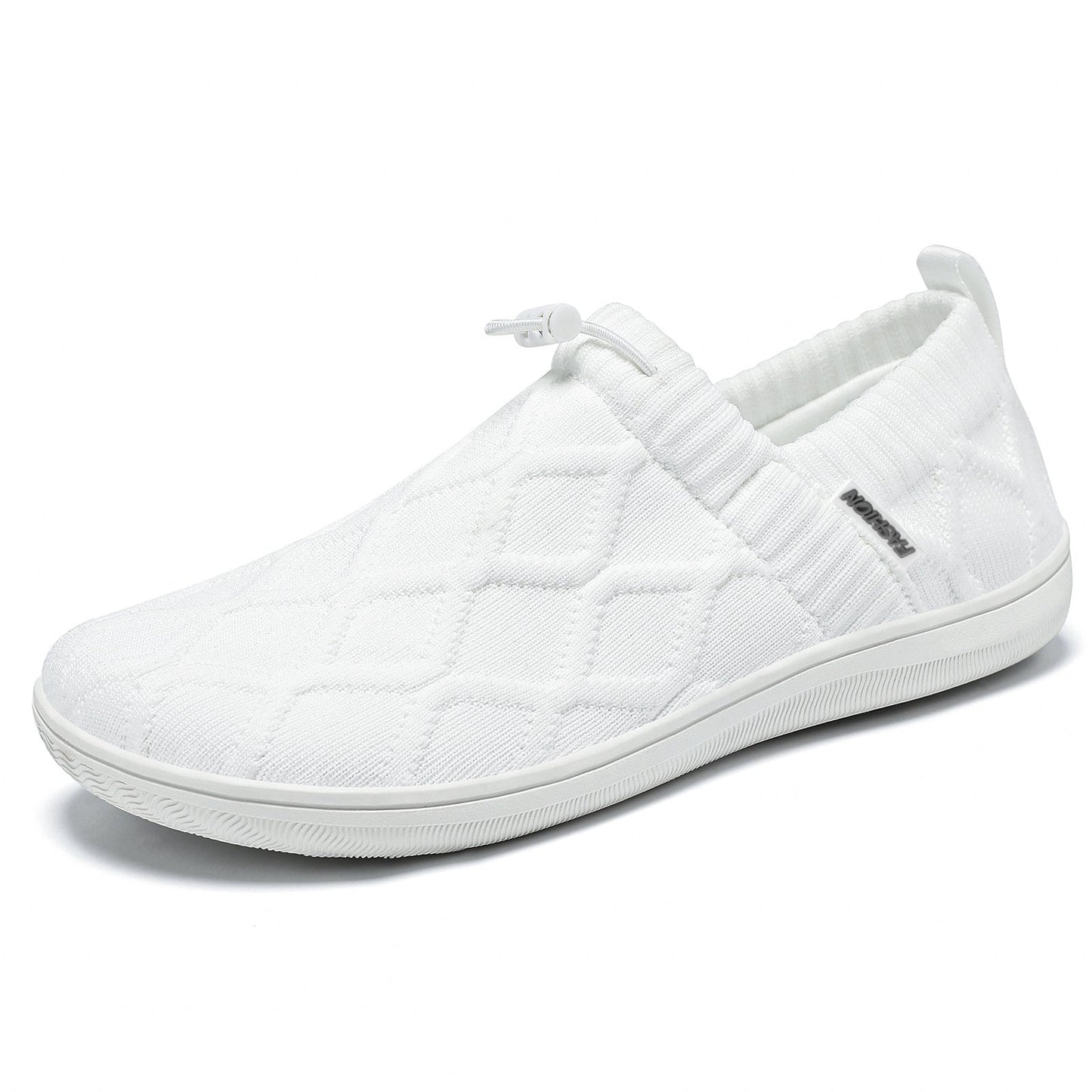 Damen Sneaker Bequem Slip-On Elastisch