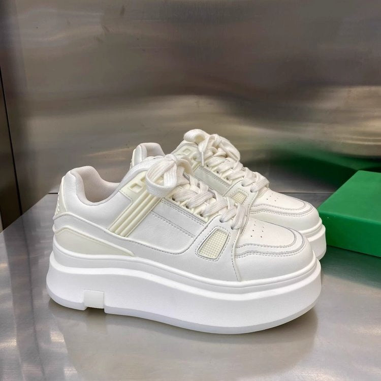 Damen Plattform Sneaker Bequem Dämpfung Modern - BerlinGlamour