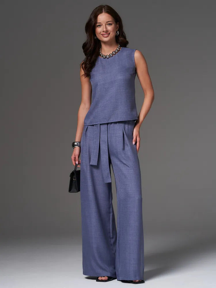 Damen Zweiteiler Set Elegant Lang