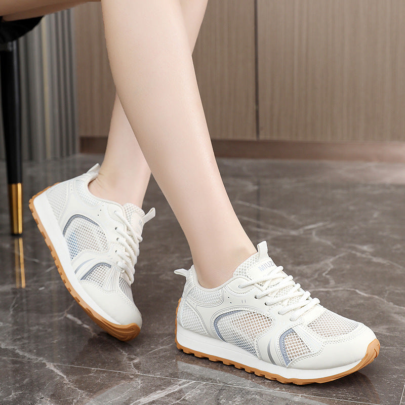 Damen Sport Sneaker Atmungsaktiv Laufschuhe mit Dämpfung