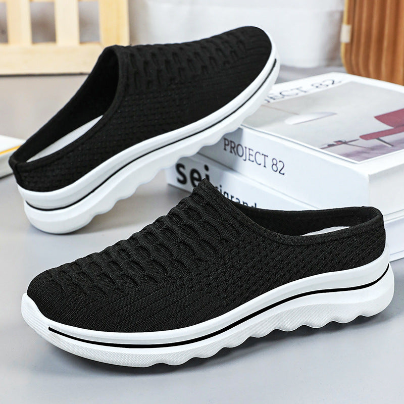 Damen Slip-On Schuhe Atmungsaktiv Leicht Mode