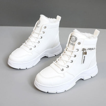Damen High-Top Sneaker Winter Warm Kuschelig