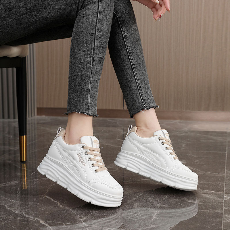 Damen Sneaker Komfort Plattformsohle Modisch Heidi